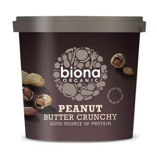 Unt de arahide crunchy bio 1kg