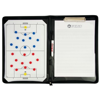 Set Mapa Antrenor Fotbal + Fluier Fox 40 Classic, Negru Set Mapa Antrenor Fotbal + Fluier Fox 40 Classic, Negru