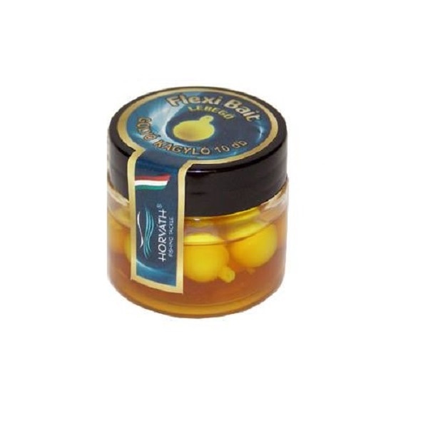 Borcan Momeala carlig, Horvath, Flexi Bait Bila silicon aroma Scoica 10bucati/borcan
