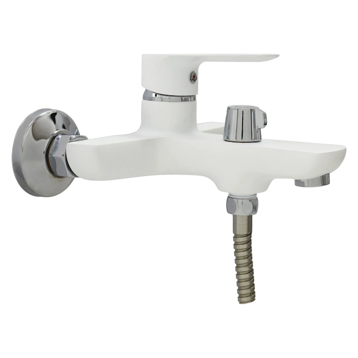 Baterie FLEKO FZ183-FW439 pentru cada/dus, cartus ceramic 40mm, alba