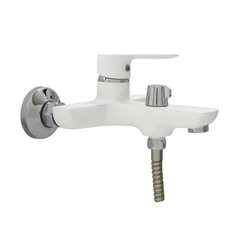 Baterie FLEKO FZ183-FW439 pentru cada/dus, cartus ceramic 40mm, alba Baterie FLEKO FZ183-FW439 pentru cada/dus, cartus ceramic 40mm, alba