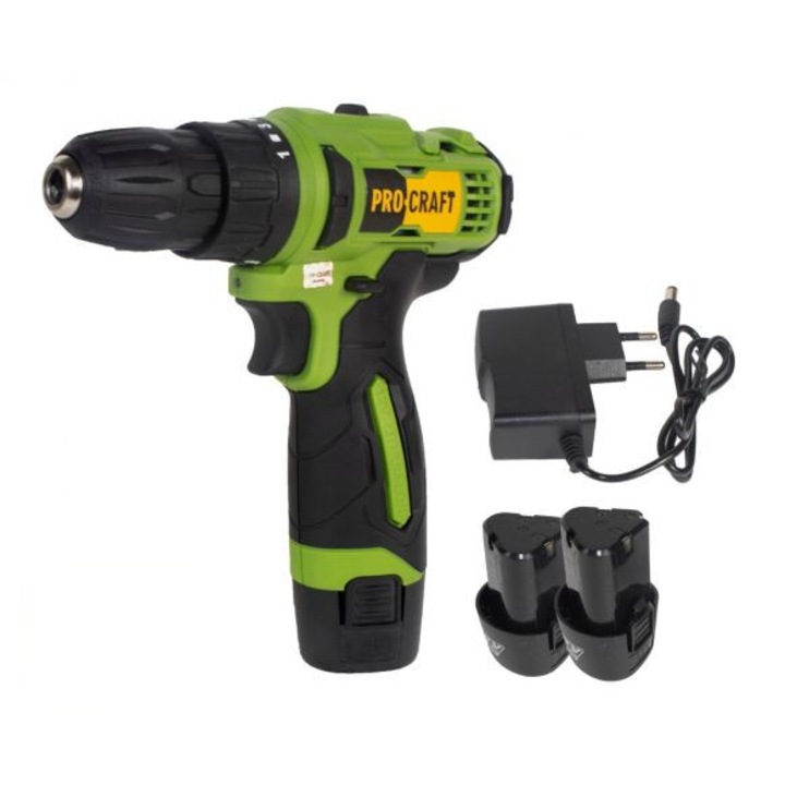 Autofiletanta cu acumulator PROCRAFT PA12Li COMPACT, 12V, 2 acumulatori 1.5 Ah