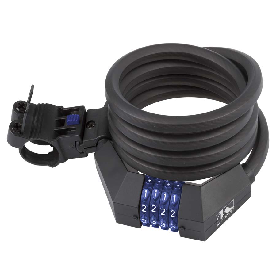 Antifurt bicicleta hexagonal cu cifru M-WAVE DS 12.18