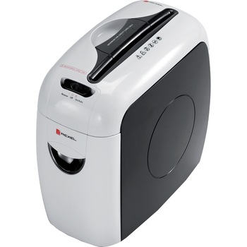 Distrugator documente manual REXEL STYLE C/C, P4, cross-cut (confeti), 5 coli, cos 7.5l, negru-alb Distrugator documente manual REXEL STYLE C/C, P4, cross-cut (confeti), 5 coli, cos 7.5l, negru-alb