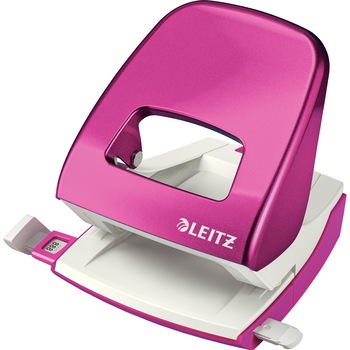 Perforator metalic Leitz WOW 5008 NeXXt Series, 30 coli, roz Perforator metalic Leitz WOW 5008 NeXXt Series, 30 coli, roz