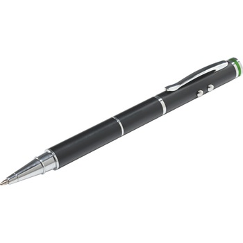 Pix Stylus Leitz Complete 4 in 1, pentru touchscreen, lanterna LED, pointer laser rosu, 100 m, negru Pix Stylus Leitz Complete 4 in 1, pentru touchscreen, lanterna LED, pointer laser rosu, 100 m, negru