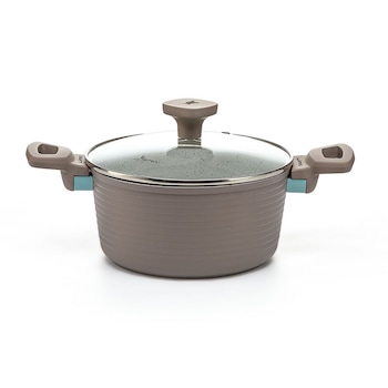 Oala cu capac, Luigi Ferrero Norsk FR-1720M, Ø 20 cm/ 2.5 L, aluminiu Oala cu capac, Luigi Ferrero Norsk FR-1720M, Ø 20 cm/ 2.5 L, aluminiu