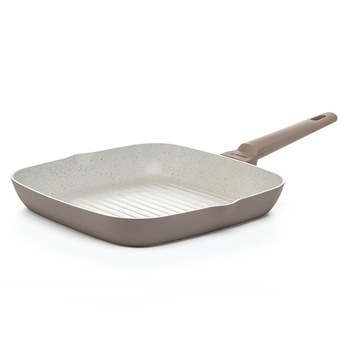 Tigaie grill, Luigi Ferrero Norsk FR-5728M, 28x28 cm, aluminiu Tigaie grill, Luigi Ferrero Norsk FR-5728M, 28x28 cm, aluminiu