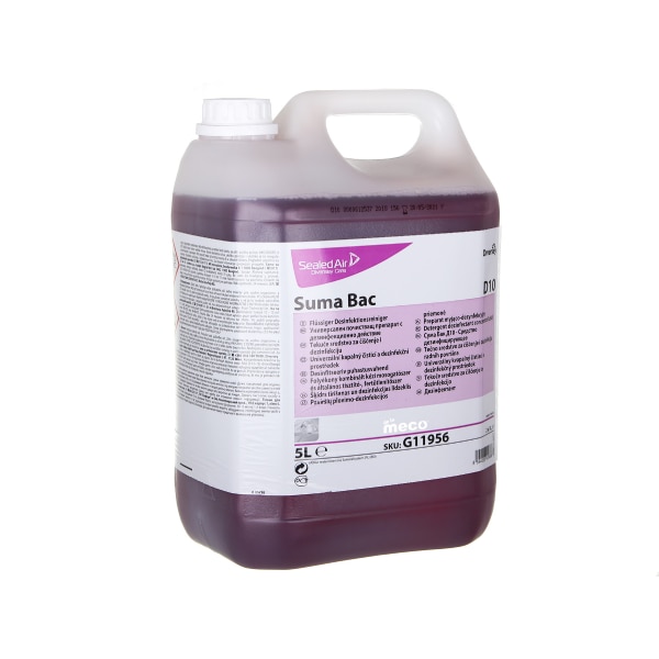 Detergent/Dezinfectant concentrat multisuprafete Suma Bac D10, Diversey G11956, 5L