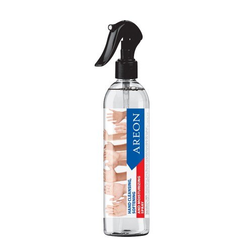 Spray pe baza de alcool Areon pentru curatarea si hidratarea mainilor, 300 ML