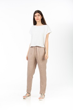 Pantaloni de dama BE YOU, lejeri, Bej Pantaloni de dama BE YOU, lejeri, Bej