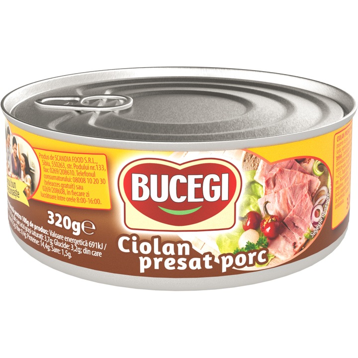 Ciolan presat porc Bucegi, 320g