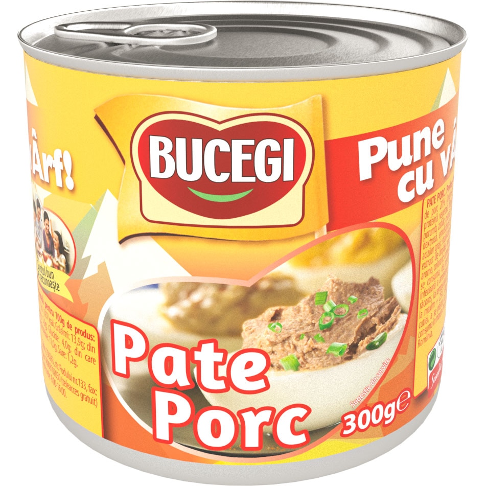 Pate porc Bucegi, 300g