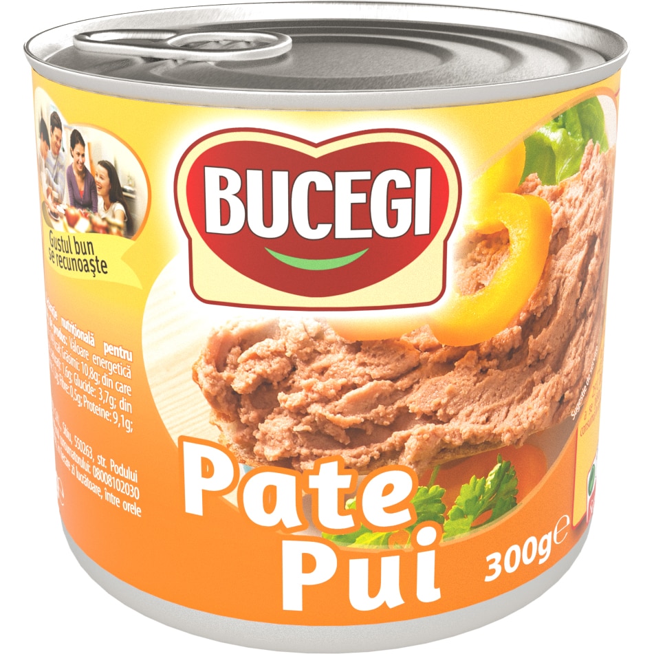 Pate pui Bucegi, 300g