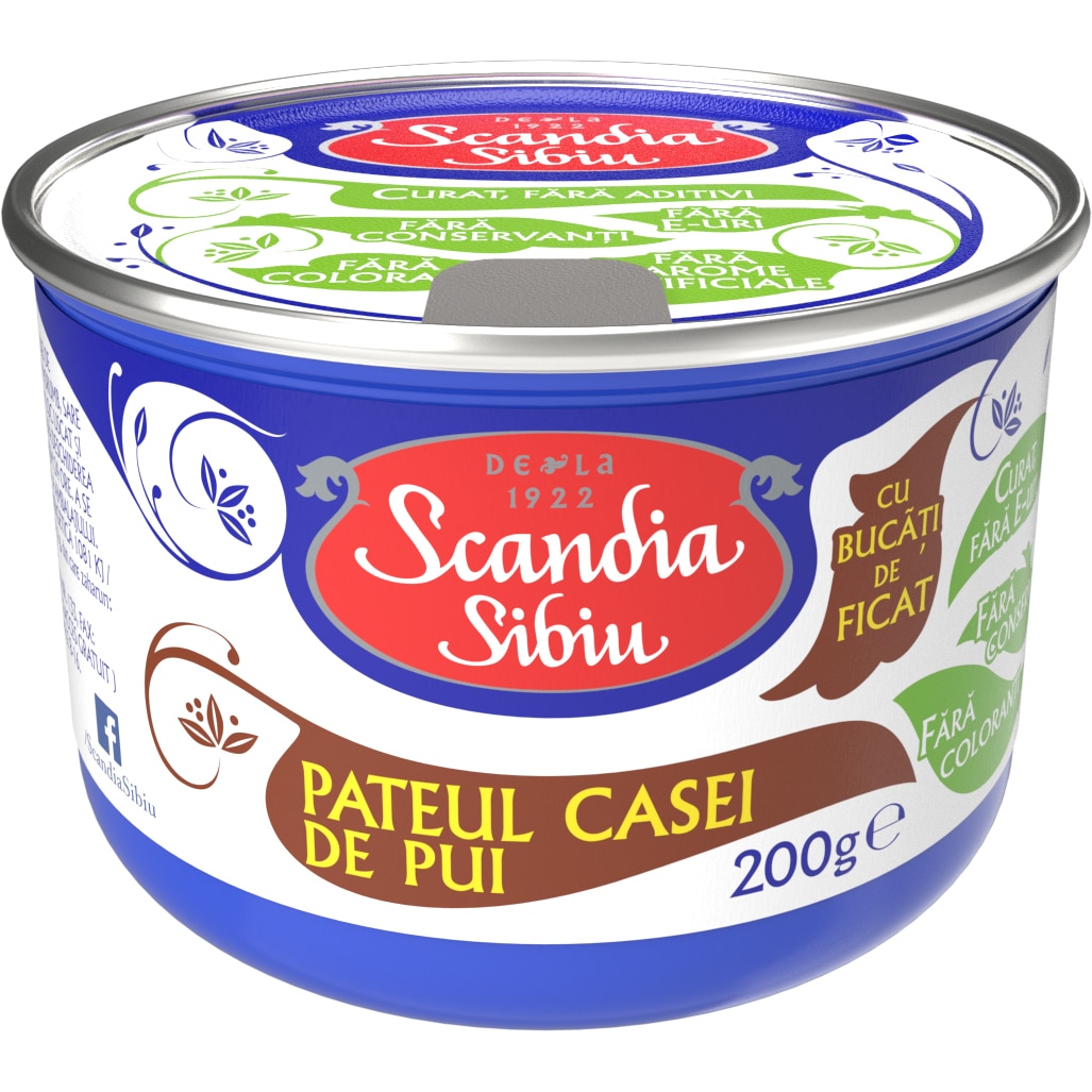Pateul casei de pui Scandia Sibiu, 200g