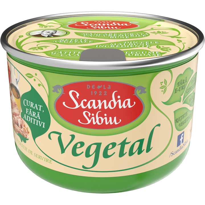 Pate vegetal Scandia Sibiu, 200g