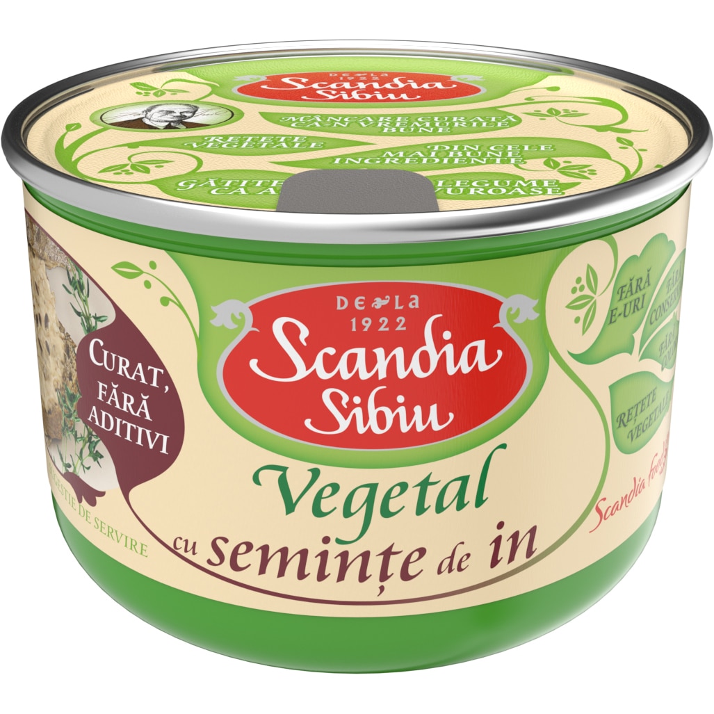Pate vegetal cu seminte de in Scandia Sibiu, 200g