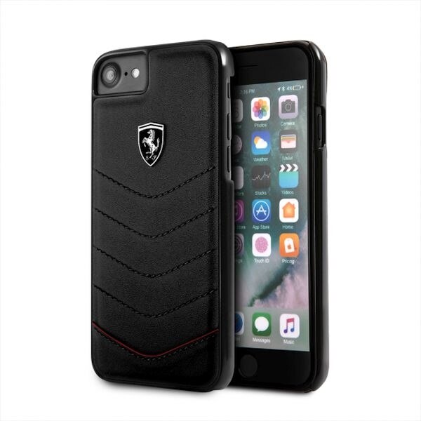 Husa iPhone SE 2020 / 7 / 8 Ferrari Heritage Neagra