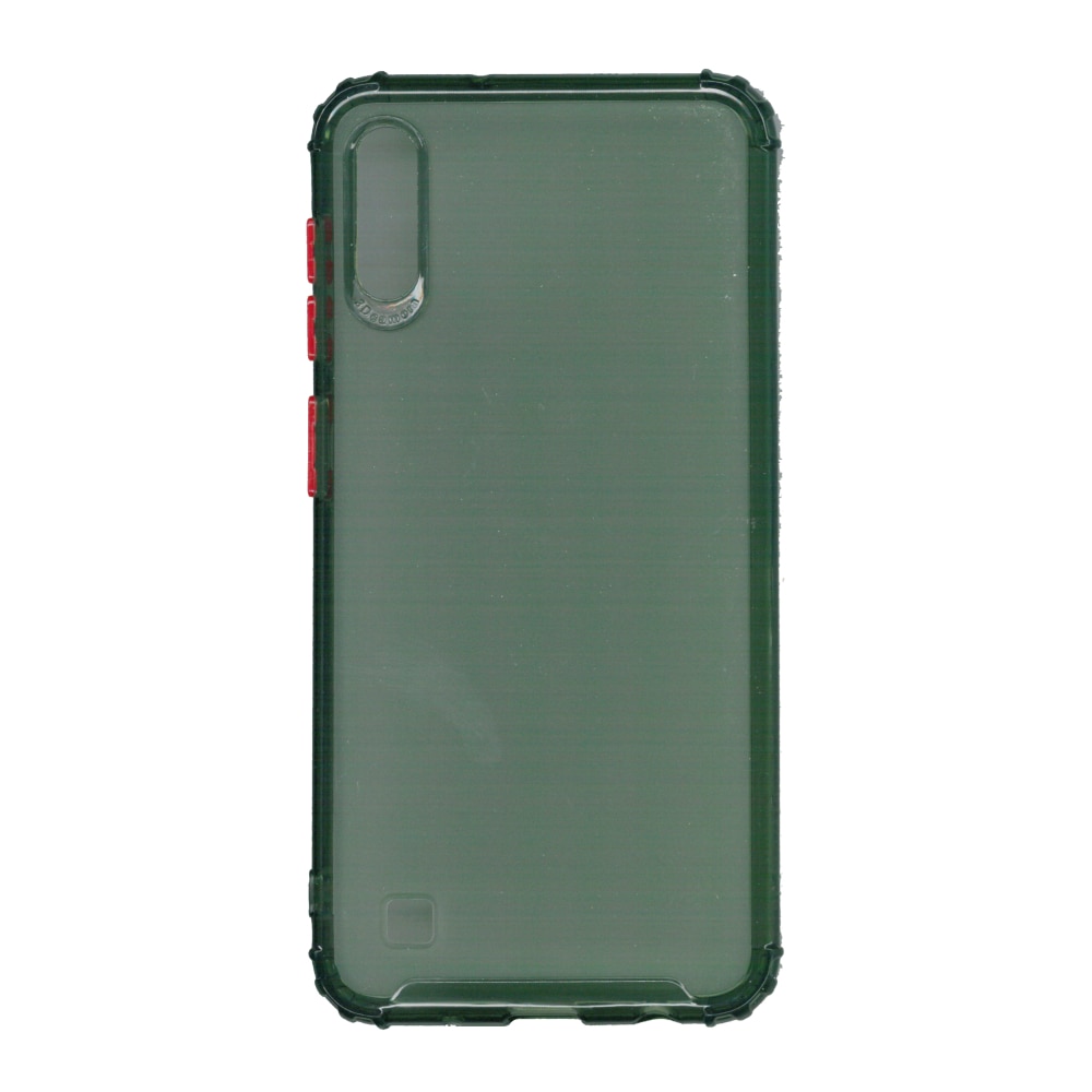 Husa din silicon matte crack, pentru Samsung Galaxy A10, verde