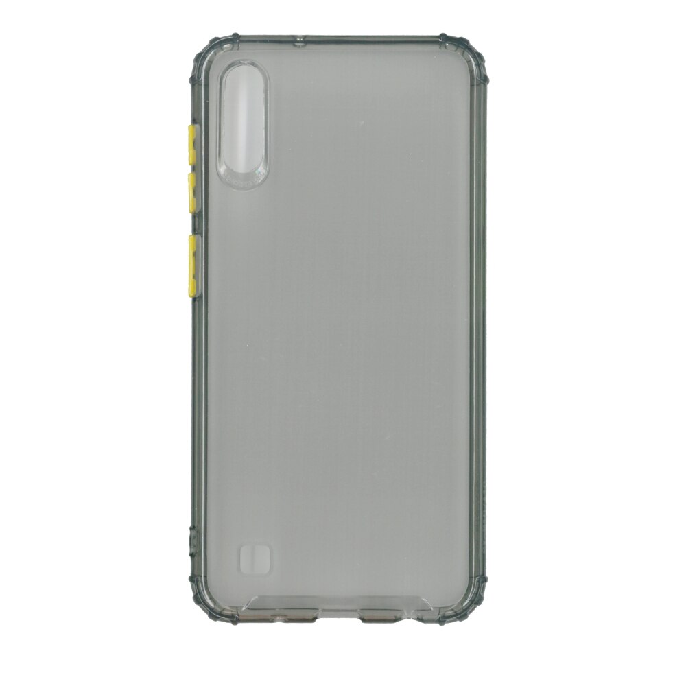 Husa din silicon matte crack, pentru Samsung Galaxy A10, gri