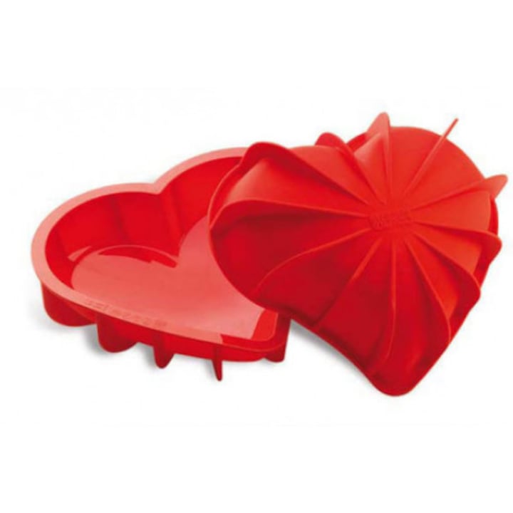 Silikomart Love torta forma, szilikon, szív alakú
