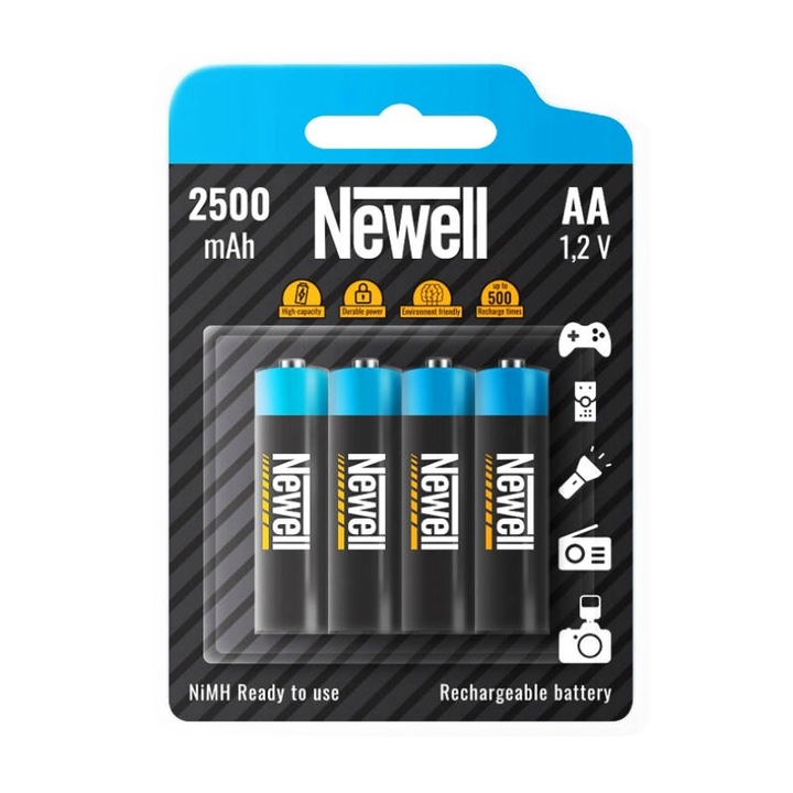 Newell NiMH akkumulátor AA 2500mAh 4db