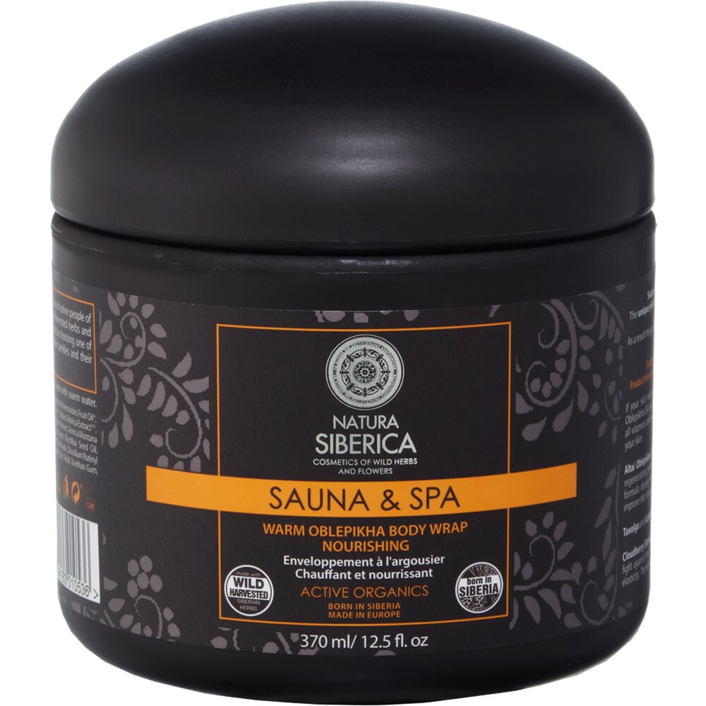 Tratament de corp Natura Siberica Sauna & Spa cu catina pentru impachetari Femei 370 ml