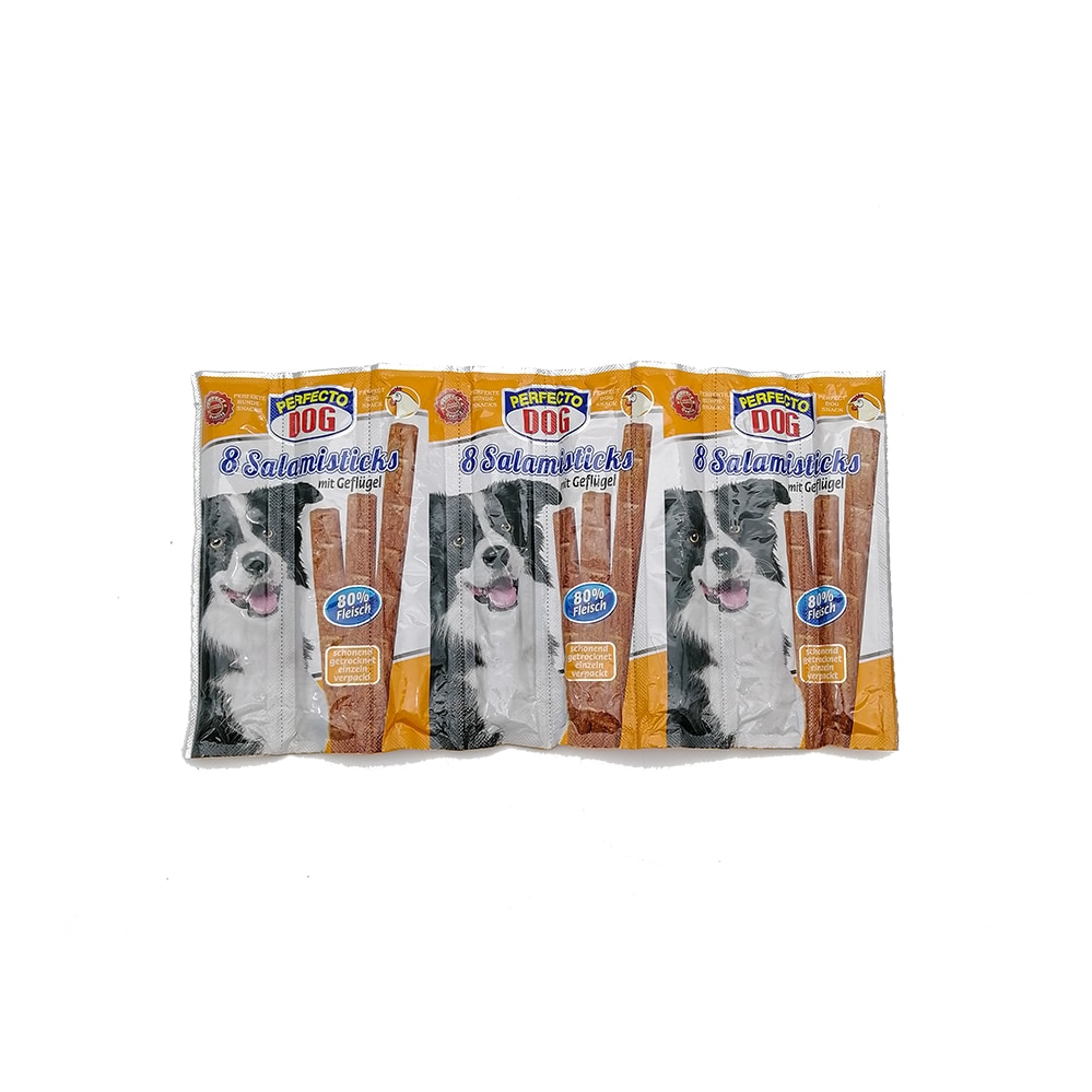 Recompense pentru caini, Perfecto Dog, cu pui, 88 g, 12162pe