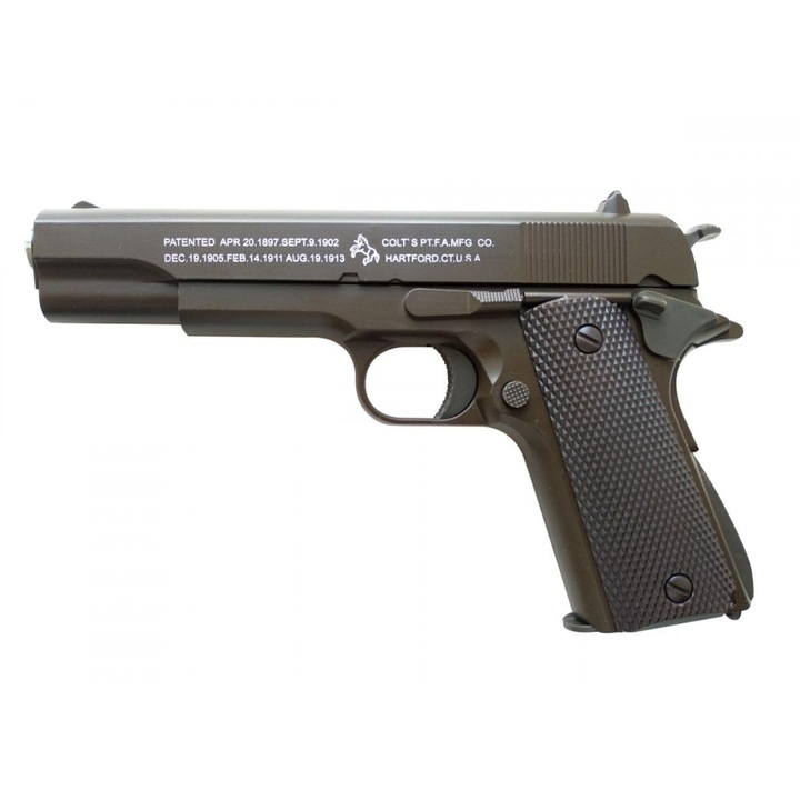Пистолет Airsoft Metalic COLT K32 Arc Spring, + 200 топчета 0.25 g