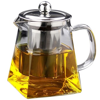 Ceainic cu infuzor Quasar & Co., 350ml, recipient pentru ceai cu infuzor si capac Ceainic cu infuzor Quasar & Co., 350ml, recipient pentru ceai cu infuzor si capac