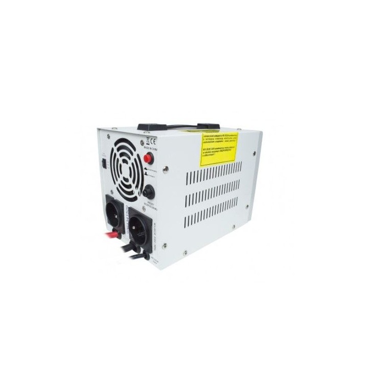 UPS 4 in 1, Stabilizator tensiune 1000 VA, 700W, incarcator acumulatori auto, invertor tensiune