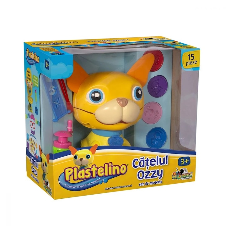 Set de joaca Plastelino - Catelul Ozzy cu plastilina