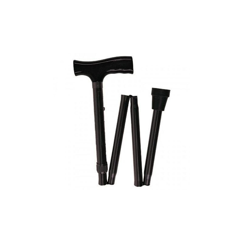 Baston aluminiu pliabil reglabil pe inaltime