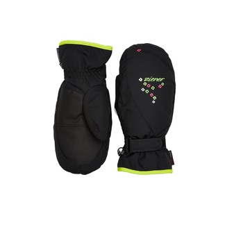 Manusa copii de ski, Ziener, Negru, 6 Manusa copii de ski, Ziener, Negru, 6