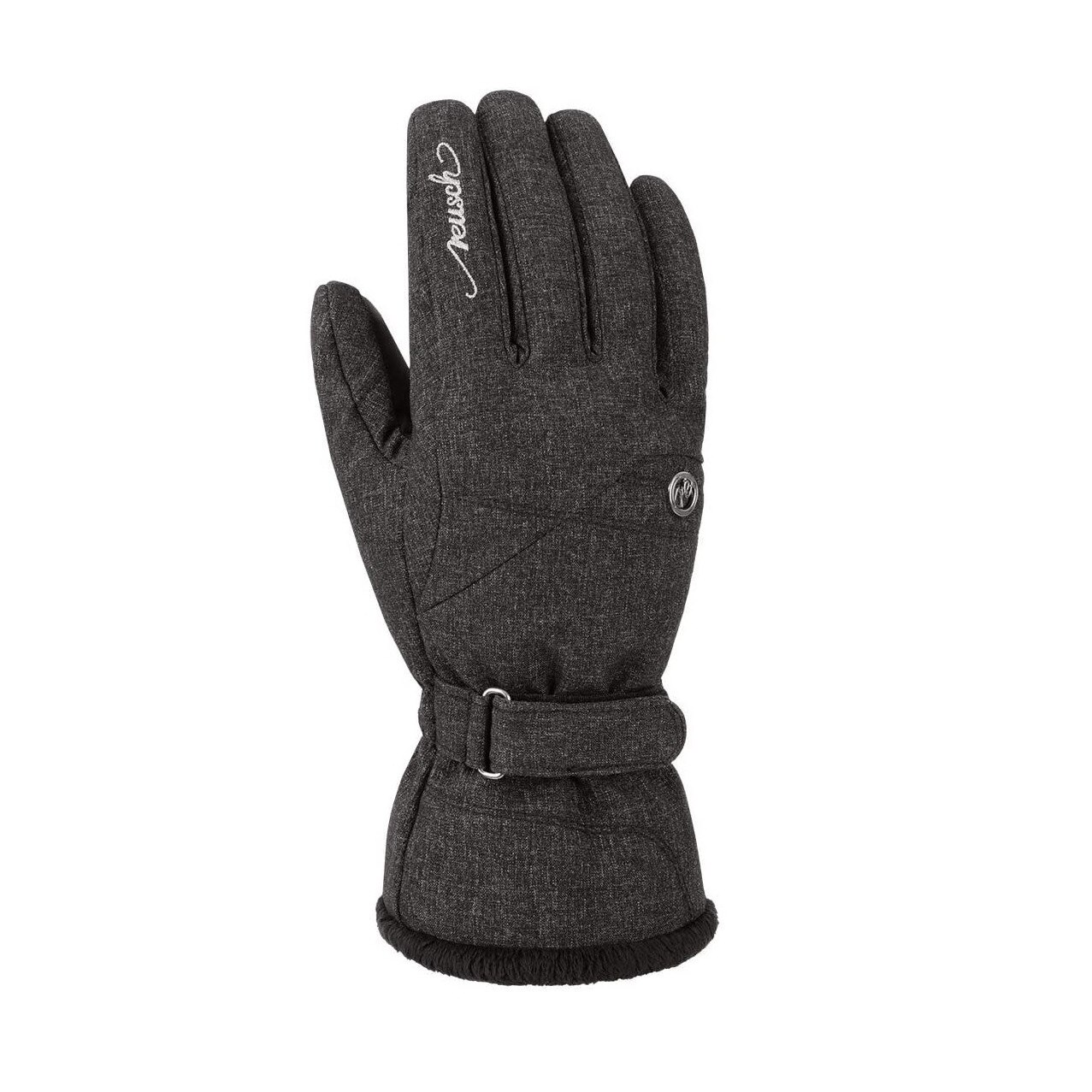 Manusa de ski, Reusch, Gri inchis, 7.5