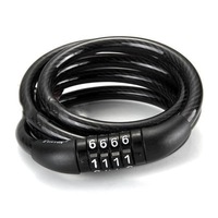 Anti-furt biciclete, 1.2m, Negru