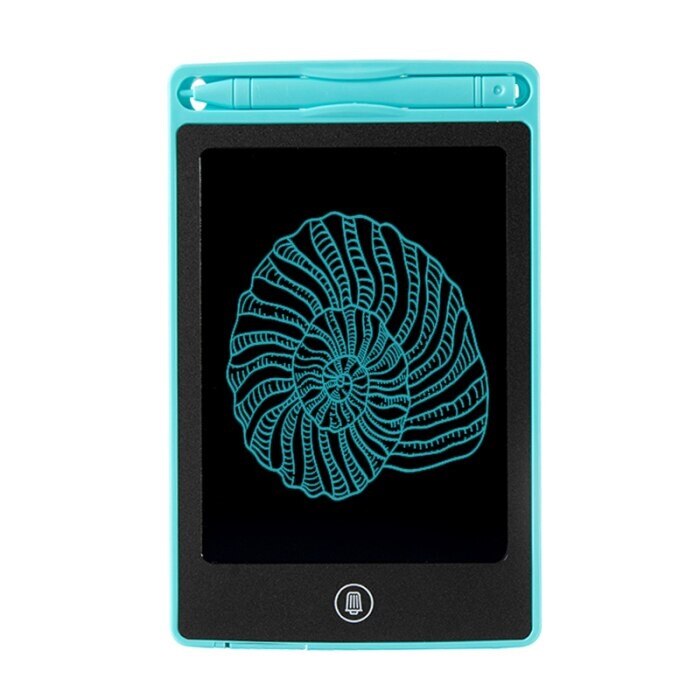 Jucarie tableta de scris, albastra, 18x11.5x0.9 cm