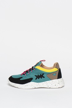 Kendall + Kylie, Pantofi sport cu talpa wedge si aspect colorblock Noemi Kendall + Kylie, Pantofi sport cu talpa wedge si aspect colorblock Noemi