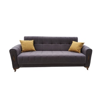 Canapea extensibila Maria, lada depozitare 220/85/80 gri Canapea extensibila Maria, lada depozitare 220/85/80 gri