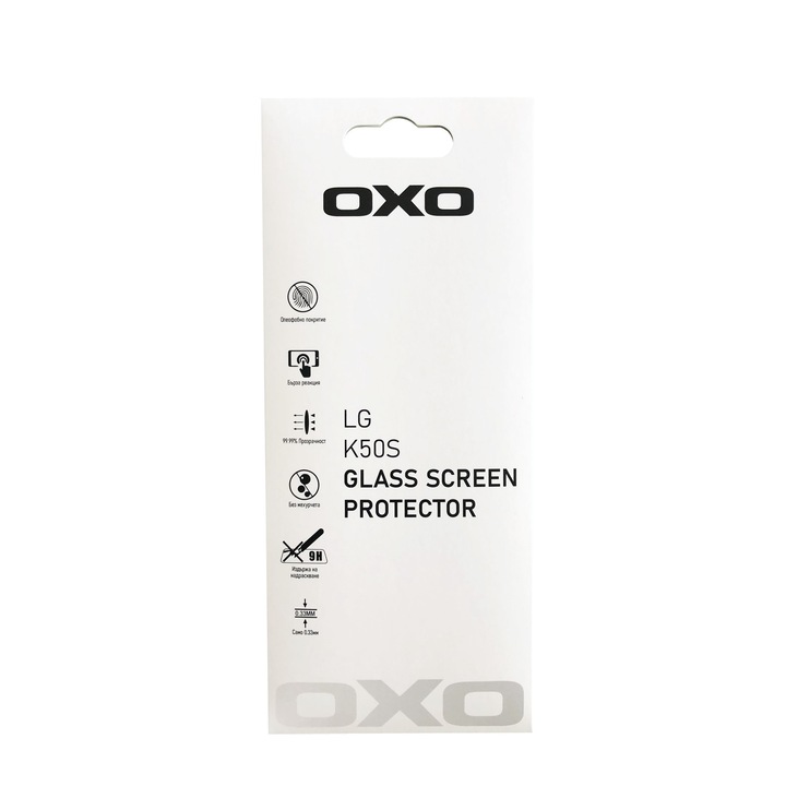 Стъклен протектор OXO, LG K50, 2.5D
