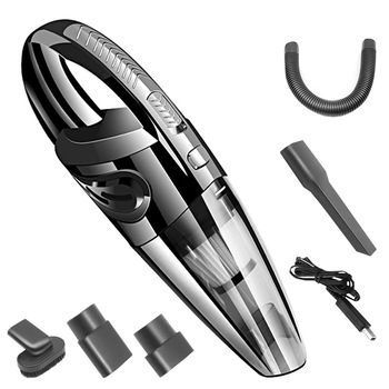 Aspirator auto sau uz caznic Wireless, aspirare umed-uscata, cu acumulator incorporata 2200 mAh, accesoriu pentru spati inguste, perie curatare, putere 120W - Leexo® Aspirator auto sau uz caznic Wireless, aspirare umed-uscata, cu acumulator incorporata 2200 mAh, accesoriu pentru spati inguste, perie curatare, putere 120W - Leexo®