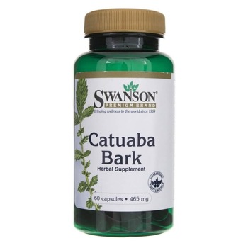 Supliment alimentar Catuaba Bark 465 mg Swanson, 60 capsule Supliment alimentar Catuaba Bark 465 mg Swanson, 60 capsule