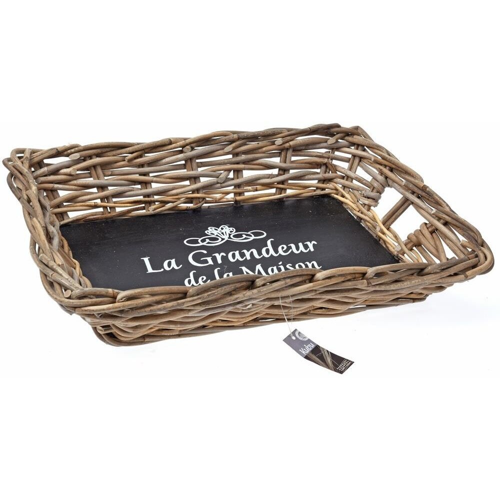 Tava servire, dreptunghiulara, KUBU, 54x37 cm