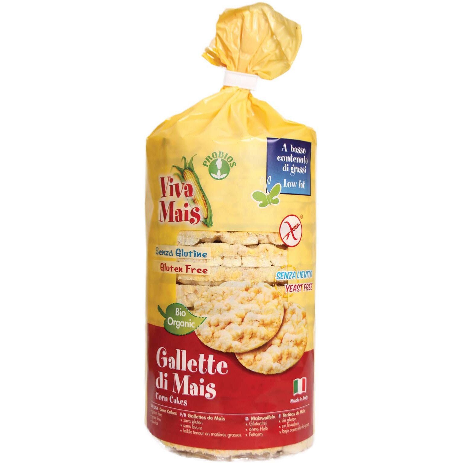 Paine ECO din porumb cu sare, 100g