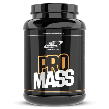Gainer pentru crestere in greutate si masa musculara, Pro Mass vanilie, 3000g