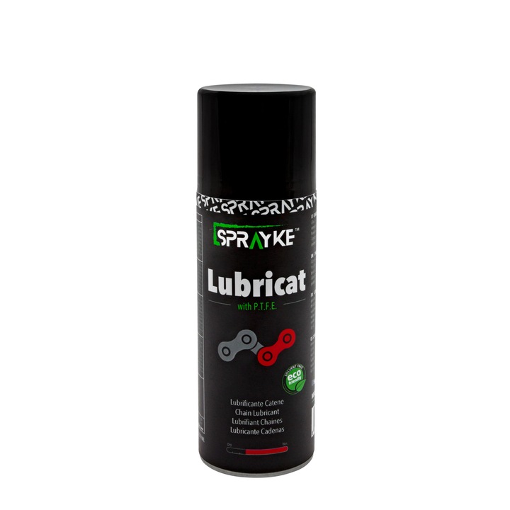 Spray ungere lanturi biciclete, LUBRICAT, 200 ml