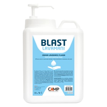 Crema extra fluida pentru curatat mainile Blast Crema Fluida 5000 ml cu pompa Crema extra fluida pentru curatat mainile Blast Crema Fluida 5000 ml cu pompa