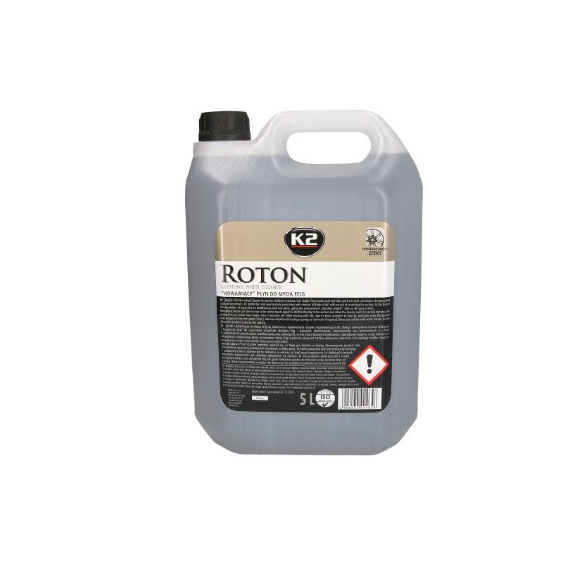 Solutie de curatare jante si capace de roata, K2, 5L