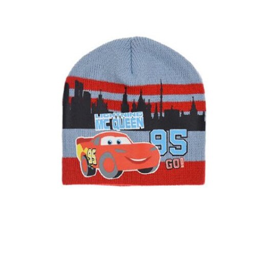 Caciula tip fes, Lightning McQueen, albastra