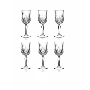 Set 6 pahare apa din sticla cristalina, 23Cl, AMA Set 6 pahare apa din sticla cristalina, 23Cl, AMA